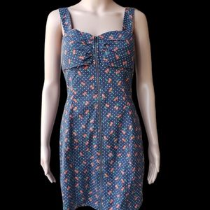 Polka Dot Cherry Summer Dress